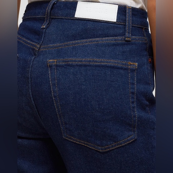RE/DONE 70s Ultra High Rise Wide Leg Jeans in Rigid Like Wash - Picture 4 of 13